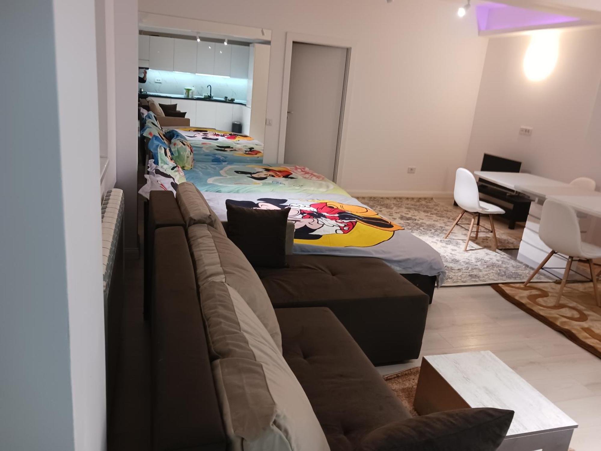 Myky Mouse Nu Primesc Santieristi Si Petrecareti Appartement Boekarest Buitenkant foto