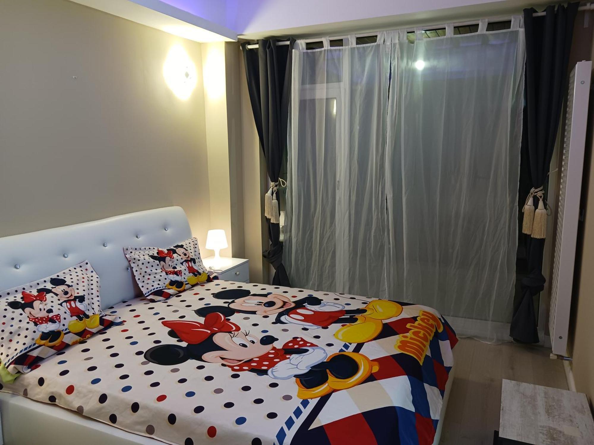 Myky Mouse Nu Primesc Santieristi Si Petrecareti Appartement Boekarest Buitenkant foto