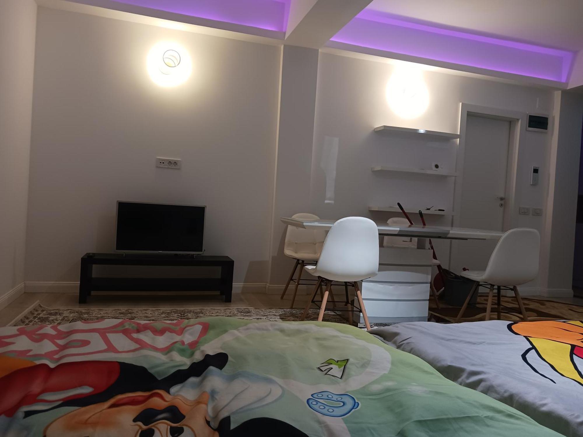 Myky Mouse Nu Primesc Santieristi Si Petrecareti Appartement Boekarest Buitenkant foto