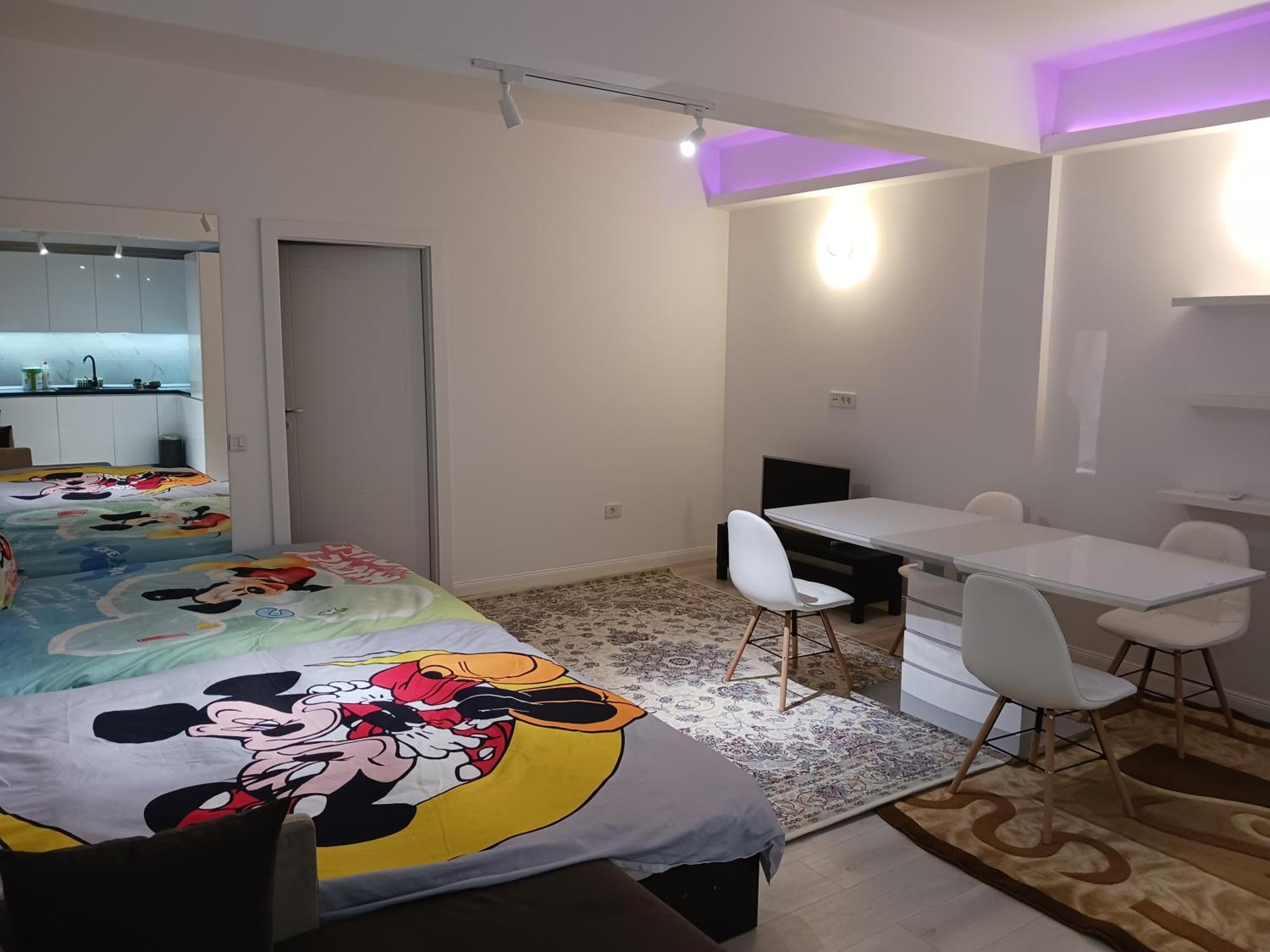 Myky Mouse Nu Primesc Santieristi Si Petrecareti Appartement Boekarest Buitenkant foto